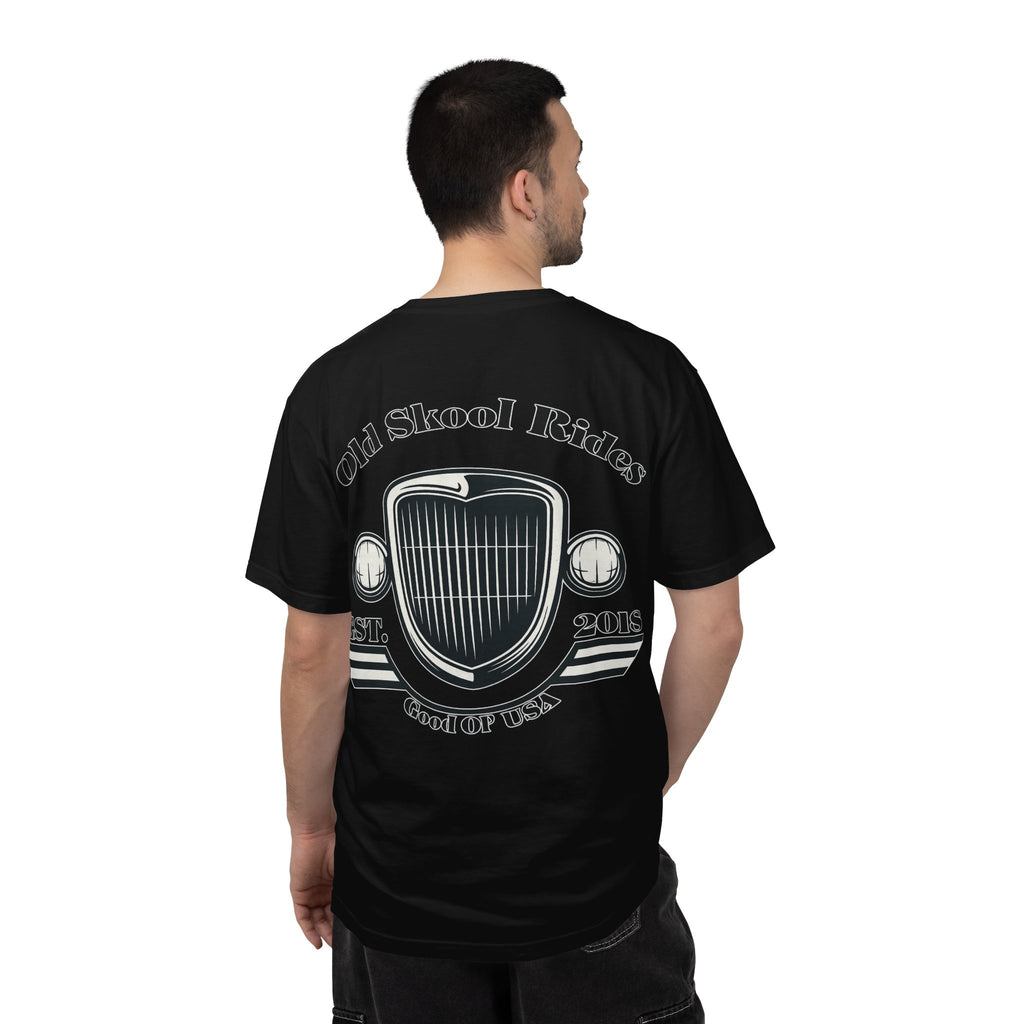 Back Logo T-Shirt — "Old Skool Rides" Vintage Auto Graphic