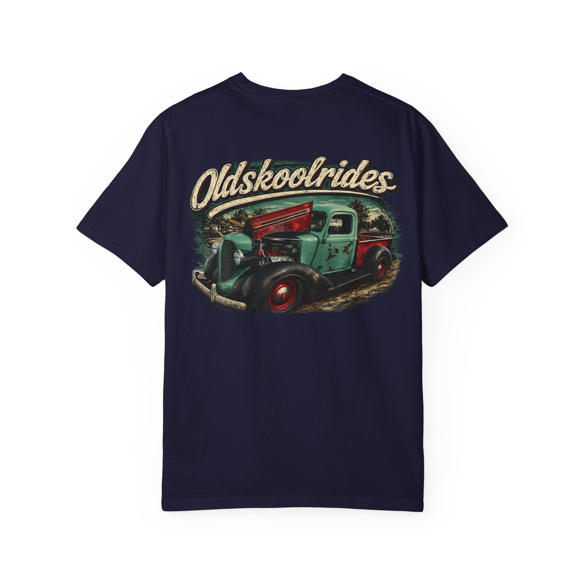 Vintage Truck T-Shirt — "Oldskool Rides" Classic Car Tee