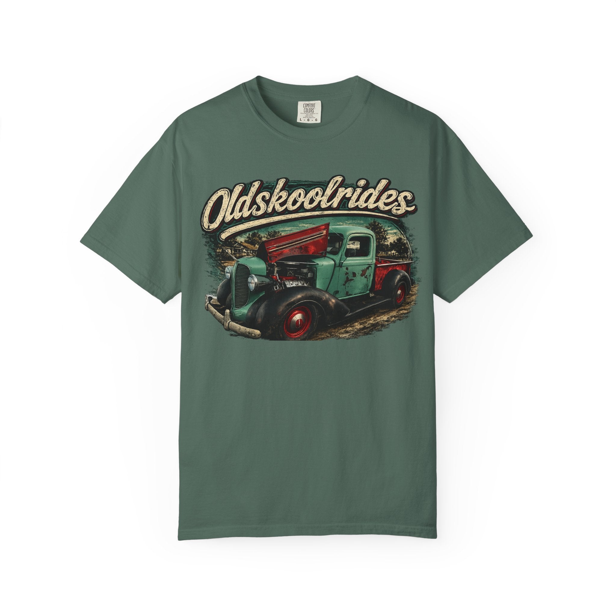 Old Skool Rides T-Shirt — Vintage Classic Truck Graphic Tee