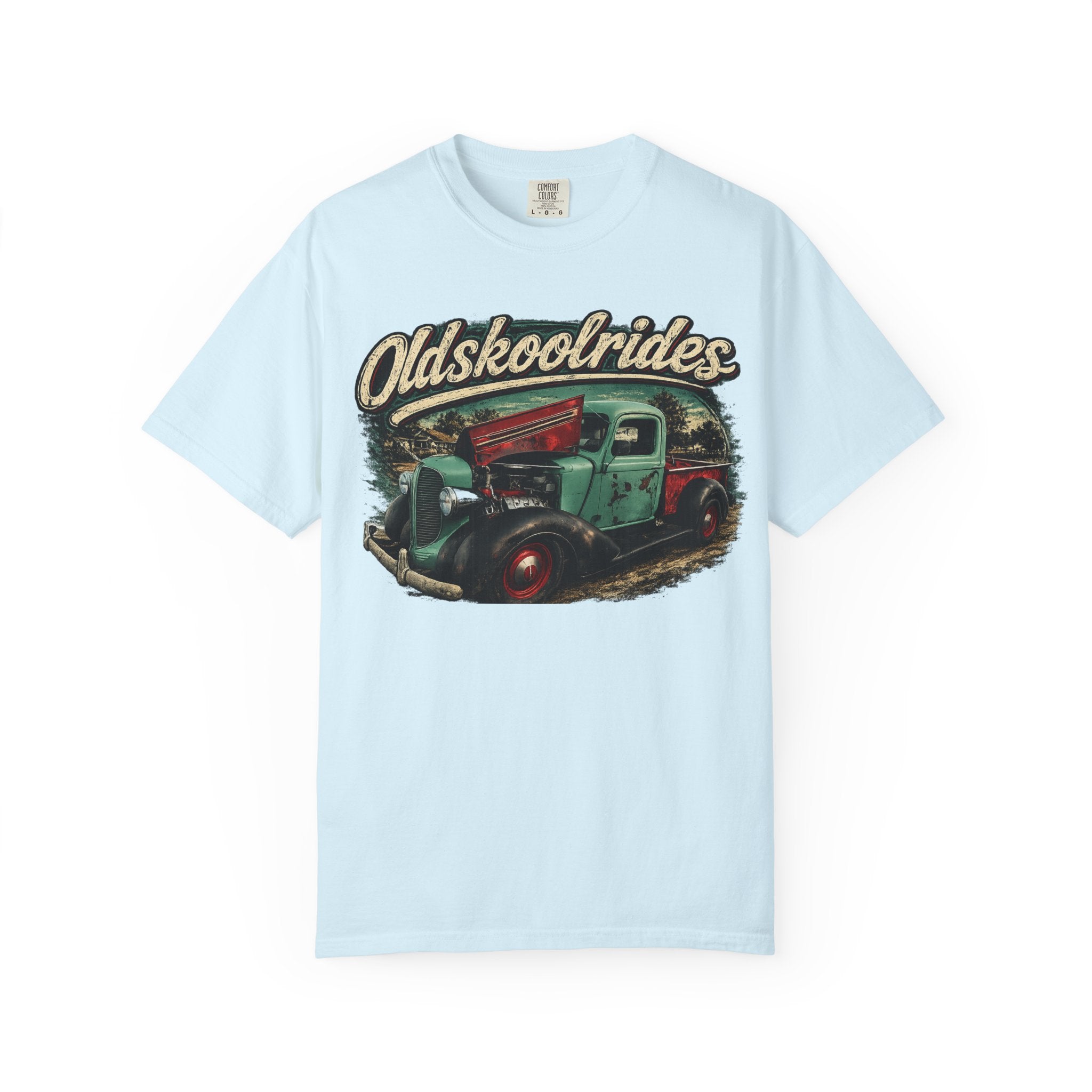 Old Skool Rides T-Shirt — Vintage Classic Truck Graphic Tee