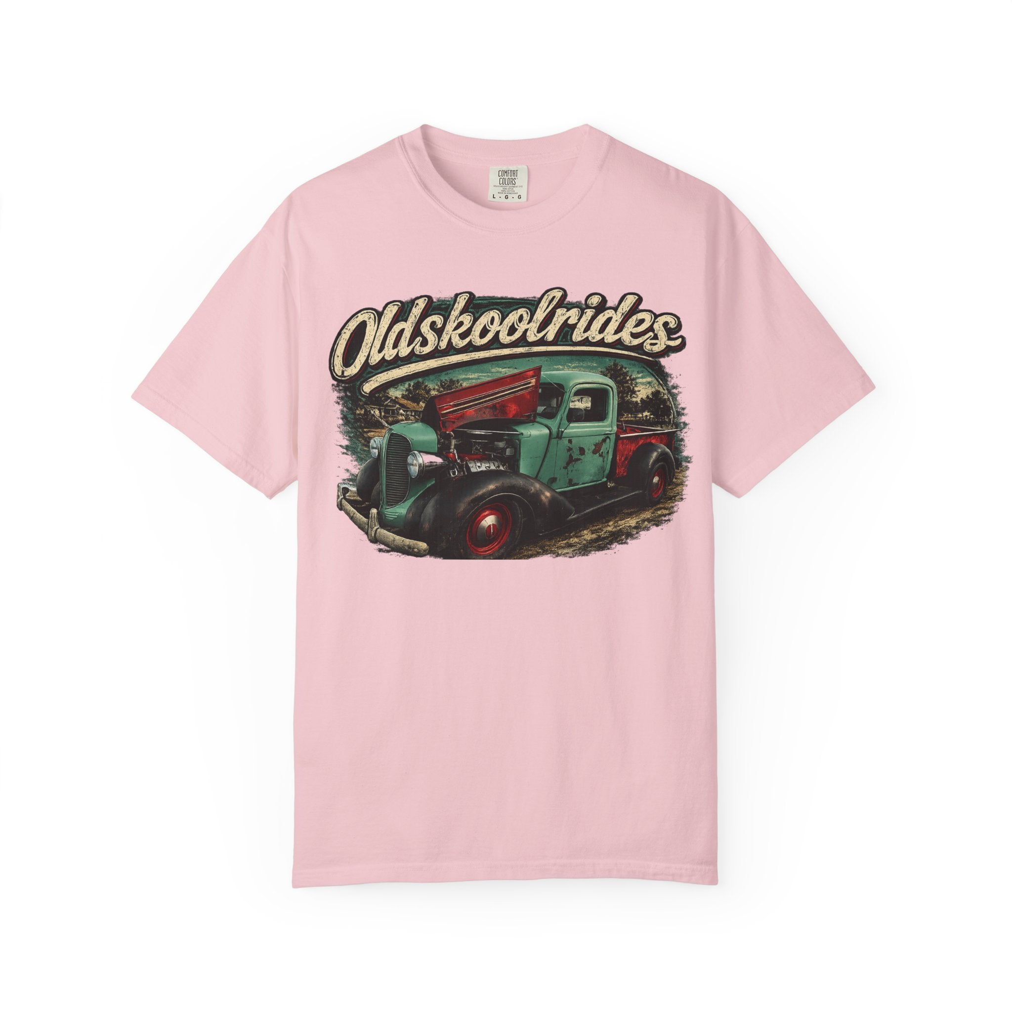 Old Skool Rides T-Shirt — Vintage Classic Truck Graphic Tee