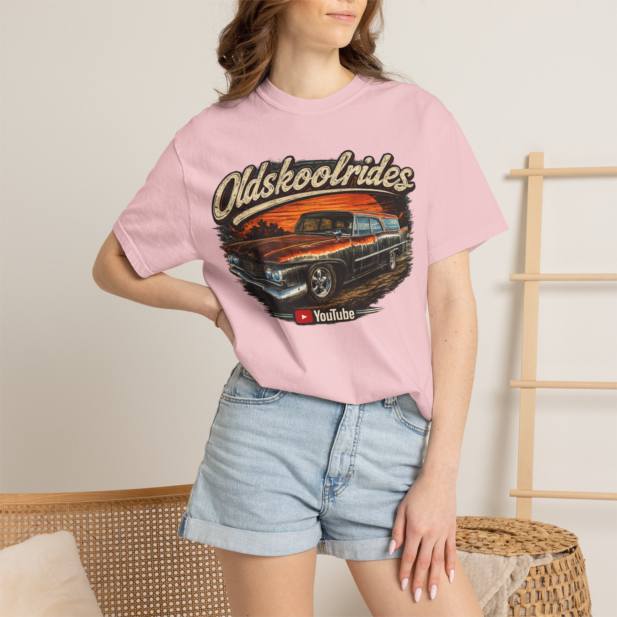 OldSkoolWagon Front design T-shirt