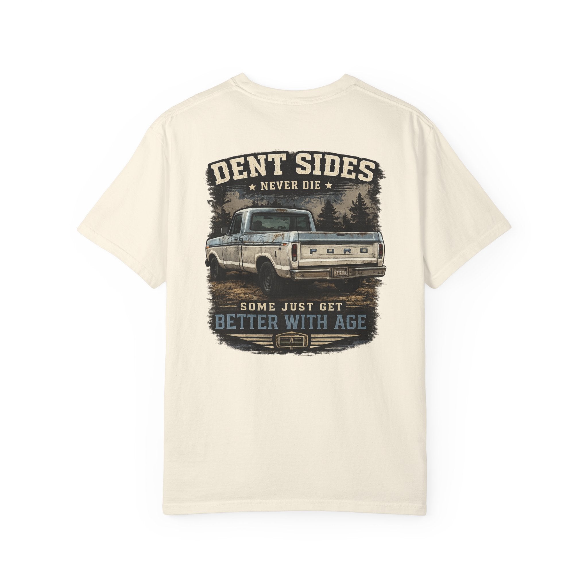 Dent Side Special Edition T-Shirt — "Old Skool Rides" Classic Americana Tee