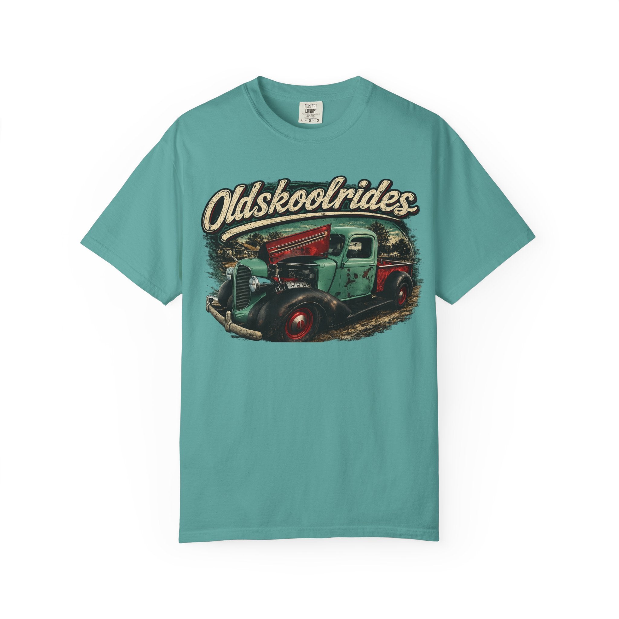Old Skool Rides T-Shirt — Vintage Classic Truck Graphic Tee